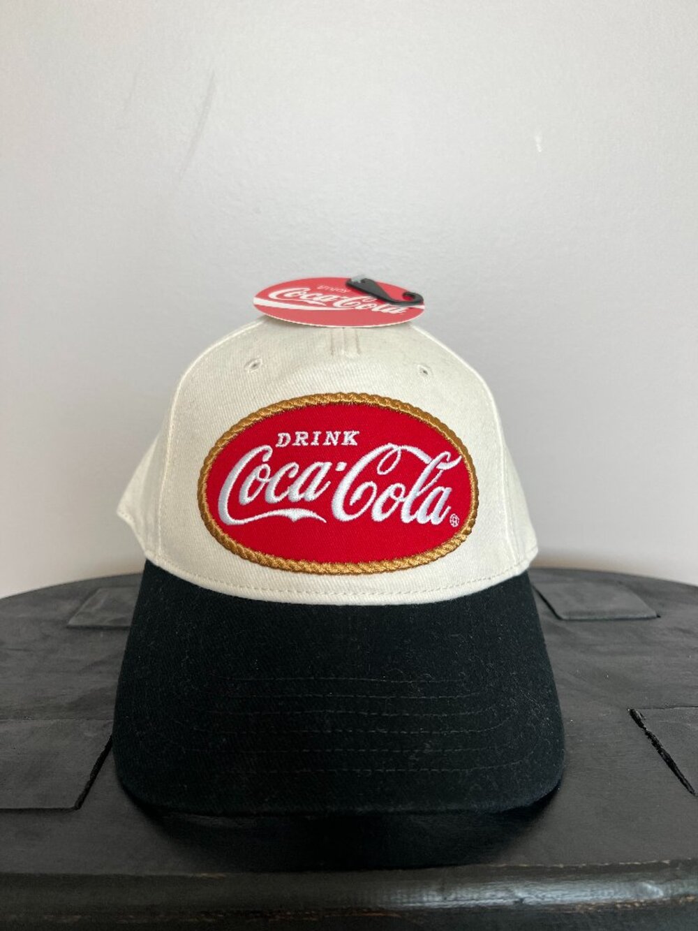 NEW Coca-Cola Drink Logo Snapback Hat Mad Engine NWT